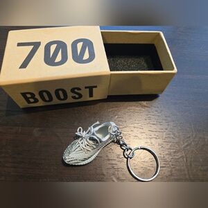 Mini Sneaker Keychain with Box